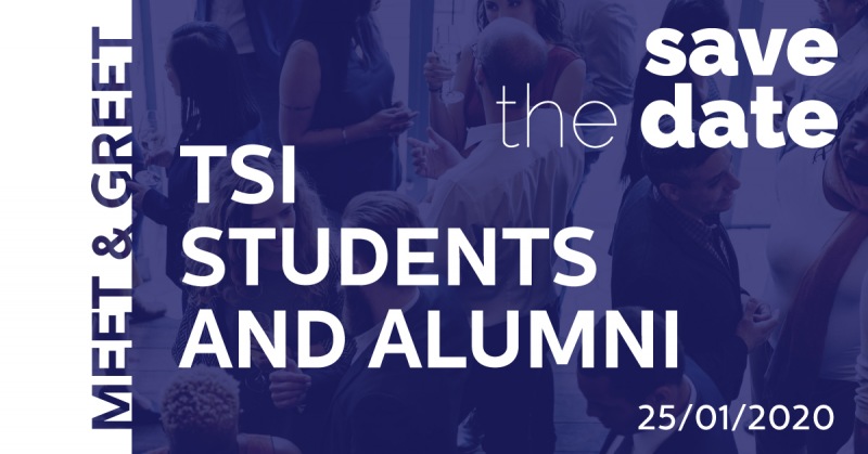 TSI Student & Alumni – Meet & Greet – Event Agenda!