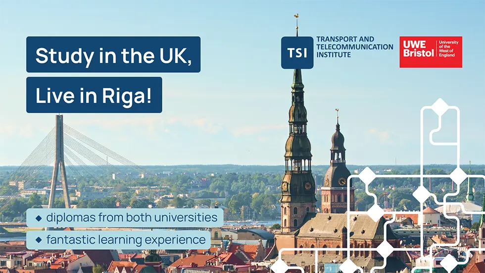 Study in the UK, Live in Riga!